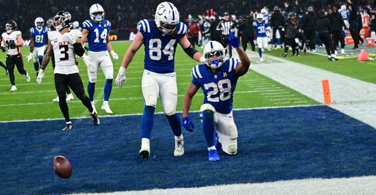 Colts RB Jonathan Taylor, Tyler Warren earn weekly PFF honors after BIG Berlin outings