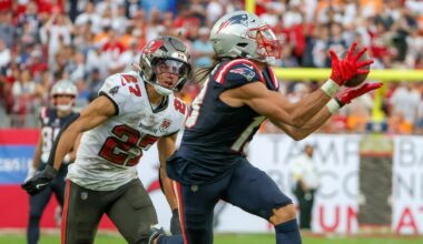 Patriots position grades from win over Buccaneers in NFL Week 10