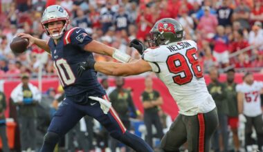 Drake Maye analysis: How Patriots QB performed vs. Buccaneers in Week 10