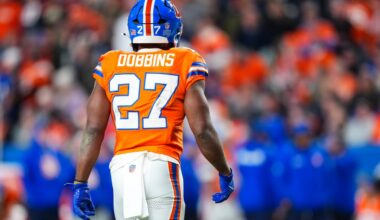 Broncos RB JK Dobbins will be out for the foreseeable future