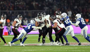Falcons fall apart against the Colts in Week 10 Snap Reactions