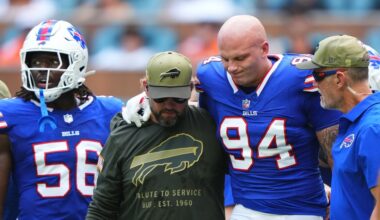 Buffalo Bills rookie EDGE Landon Jackson out indefinitely with injury