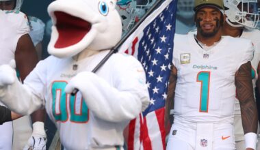 Tua Tagovailoa visits patients at Joe DiMaggio Children’s Hospital