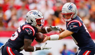 Patriots vs. Jets Tuesday injury report: Pair of running backs return