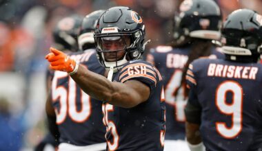 Bears Big Plays Tracker Week 10