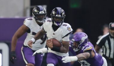 Roundtable Reactions: Ravens trail Vikings 10-9 at half