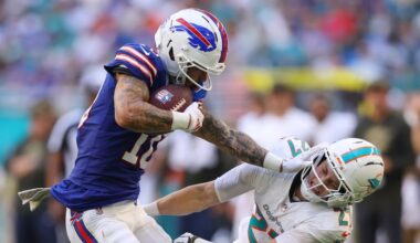 Bills WR Khalil Shakir out-snaps Keon Coleman for first time in 2025