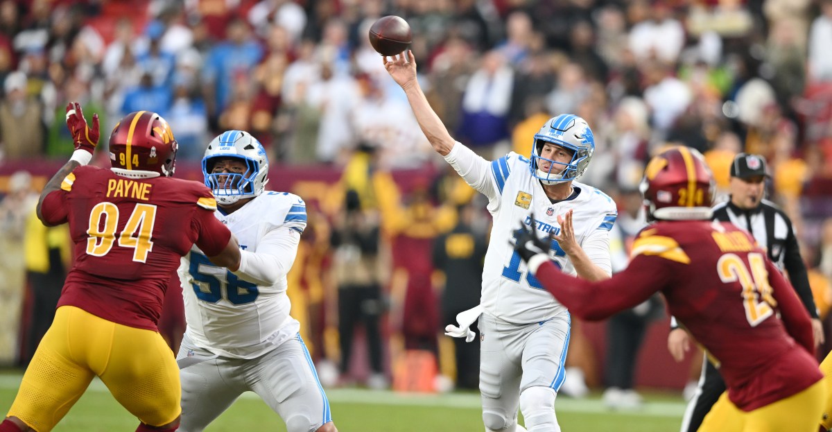 How Lions QB Jared Goff turned a chaotic situation into a touchdown