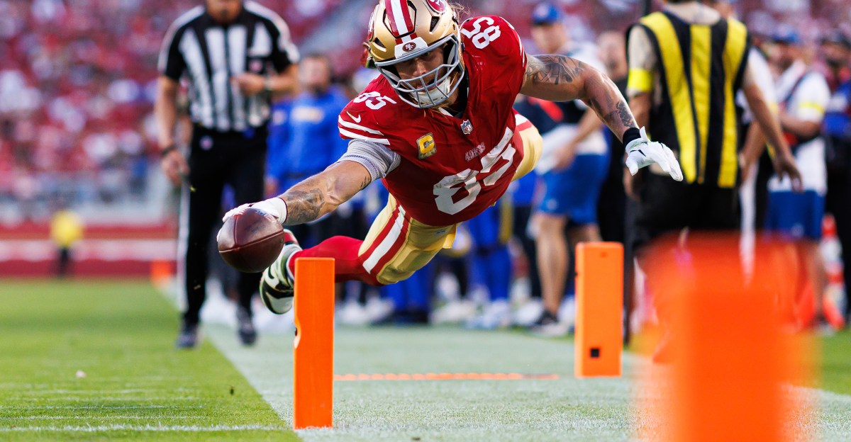 2 bounceback 49ers performances: George Kittle won’t quit; Dee Winters shines