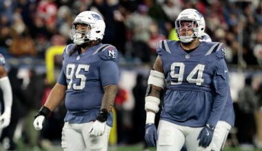 Patriots Mailbag: How will they replace Milton Williams?