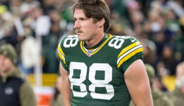 Packers Snap Counts vs. Giants: Luke Musgrave got 2 snaps in 2nd half