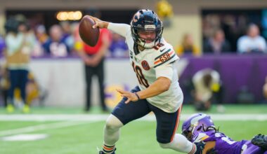 Caleb Williams Stat Tracker Week 11