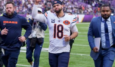 The Chicago Bears are in first place and there’s no need to apologize.