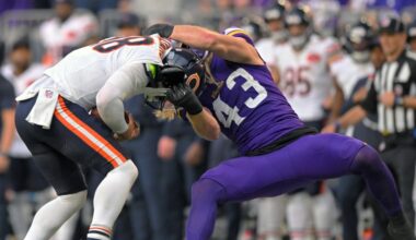 Caleb Williams, Bears OL analysis: Sacks allowed vs. Vikings, NFL Week 11