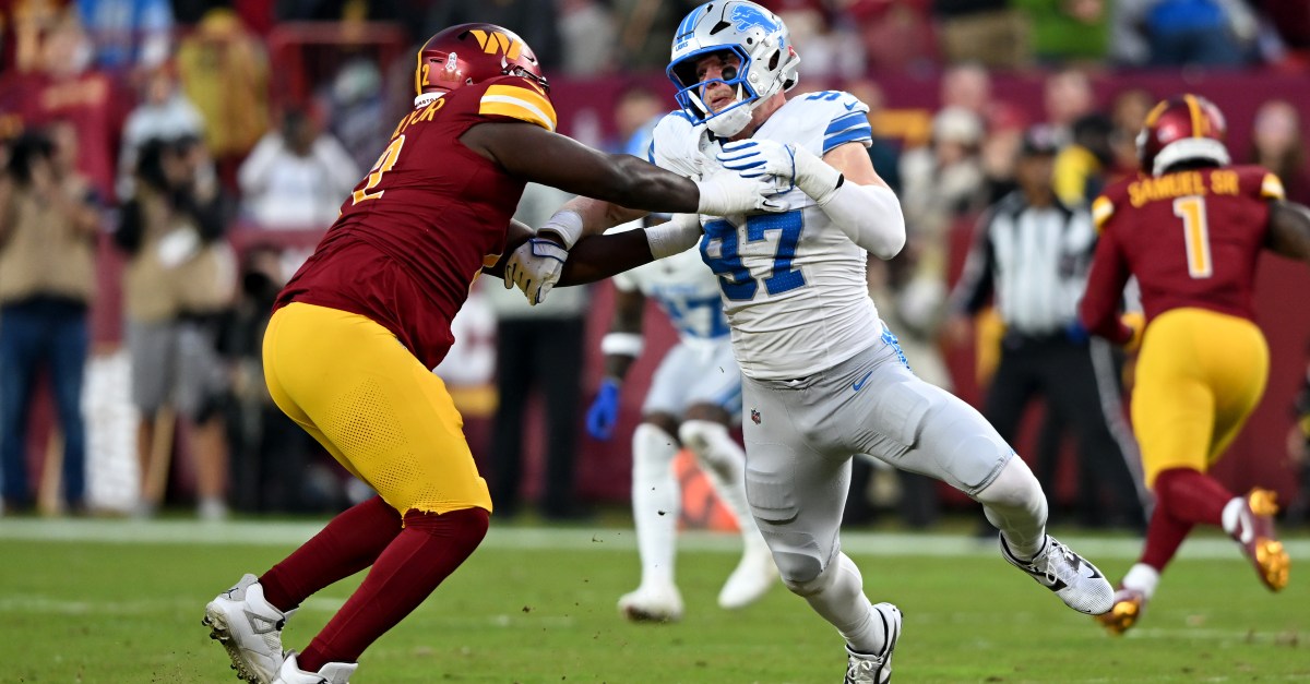 Stats and Snaps - 2025 Week 10, Commanders vs Detroit Lions
