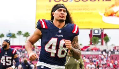 Patriots dedicate Bengals win to teammate Jahlani Tavai