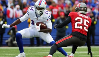 Bills WR Tyrell Shavers takes advantage of Keon Coleman’s absence