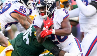 Giants-Packers, NFL Week 11: Live in-game updates