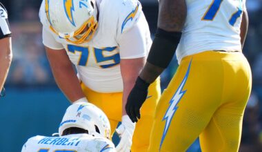 Chargers Power Rankings Roundup: Bolts take expected tumble after loss