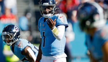 NFL power rankings week 12 and the Titans