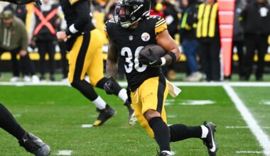 Pittsburgh Steelers RB Jaylen Warren leaves game vs. Bengals with injury