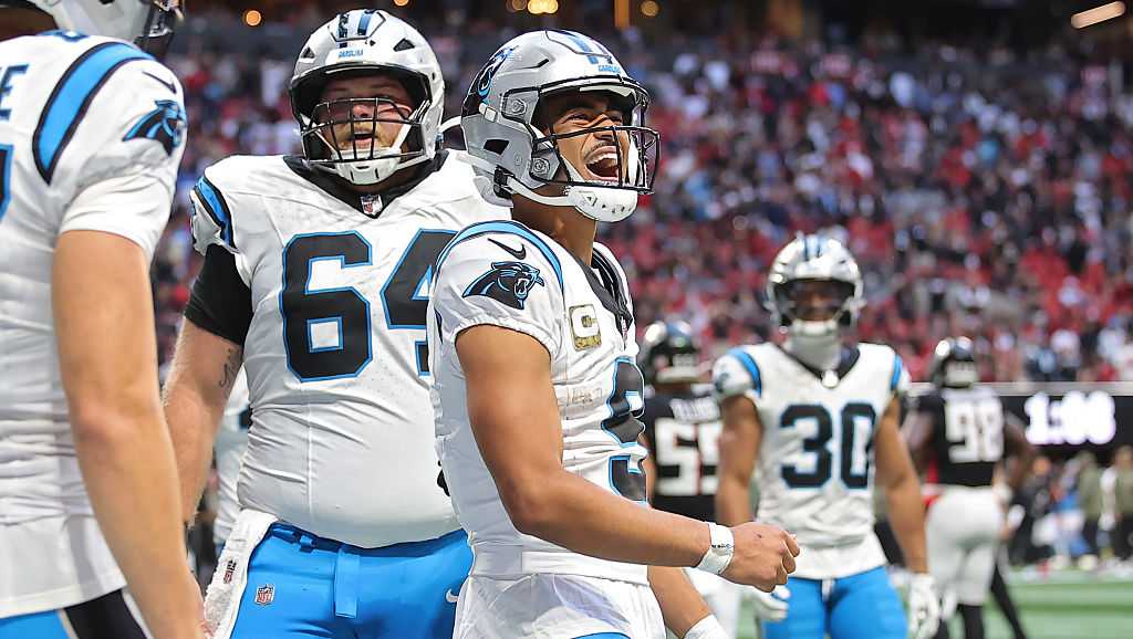 Bryce Young lifts Panthers to 30-27 win over Falcons in OT