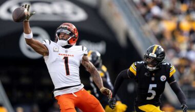 Steelers' Jalen Ramsay ejected from game against Cincinnati after throwing punch at Ja'Marr Chase