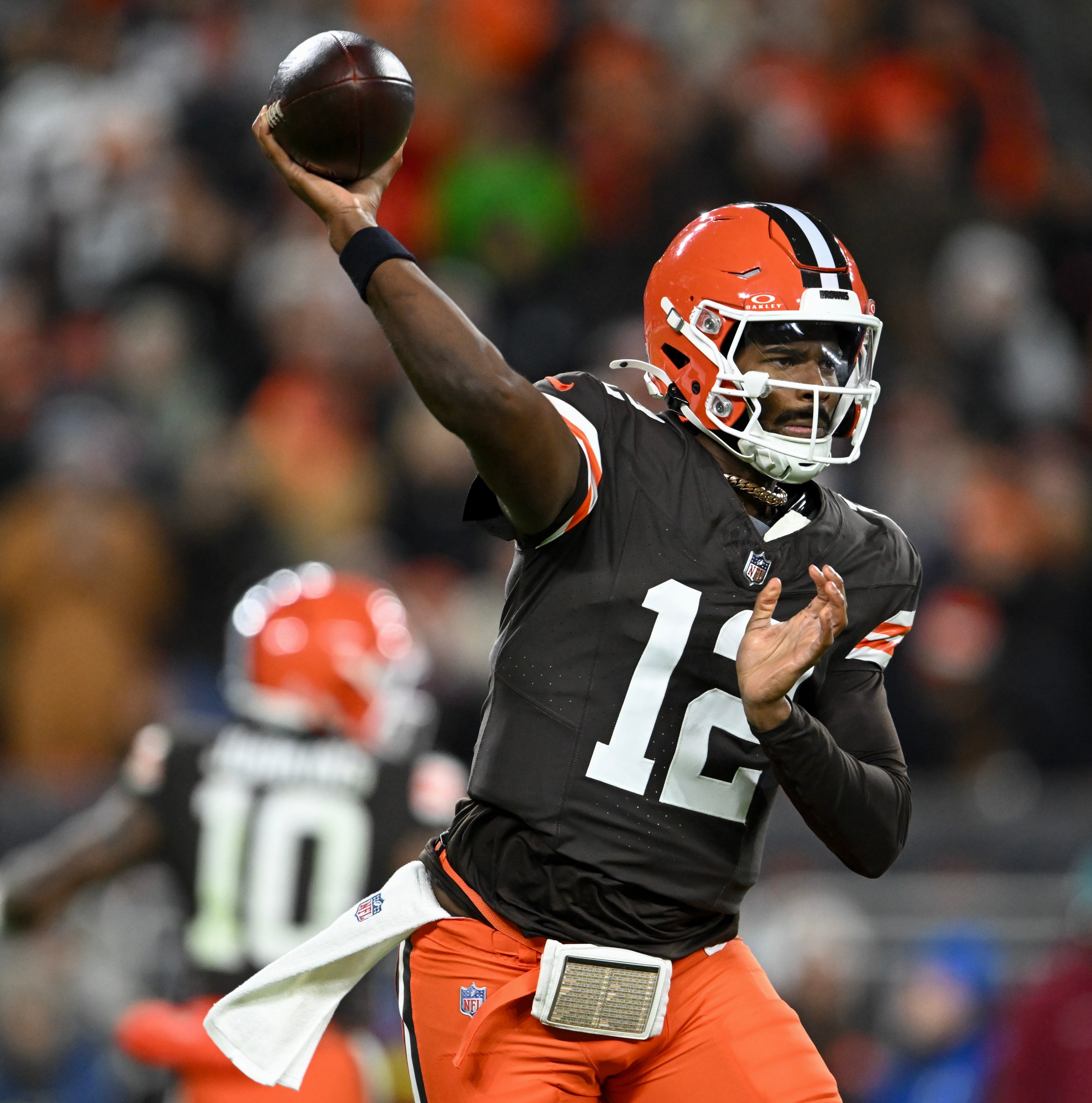 While Shedeur Sanders was playing his first Browns game his home was broken into