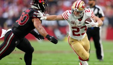 2 49ers Bounceback performances: Christian McCaffrey and Kalia Davis shine in the desert