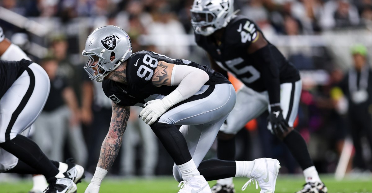 Las Vegas Raiders injury updates: Maxx Crosby added to Week 12 injury report