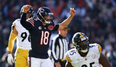 Caleb Williams Stat Tracker Week 12