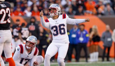 Patriots’ Andy Borregales named AFC Special Teams Player of the Week