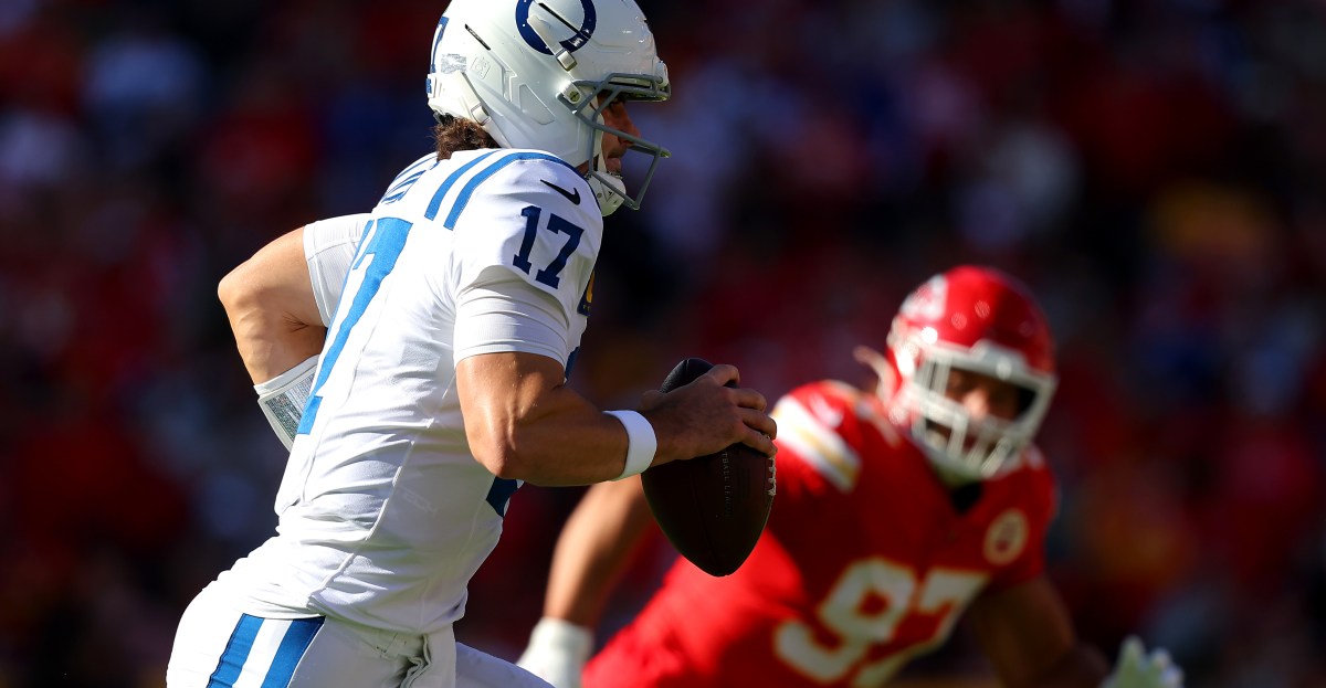 Has Daniel Jones reverted against the blitz, or is it merely a blip?