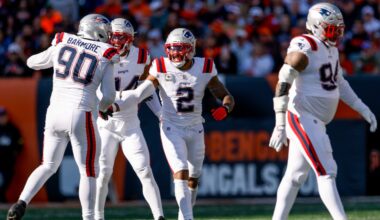 AFC playoff picture: How win over Bengals impacts Patriots’ outlook