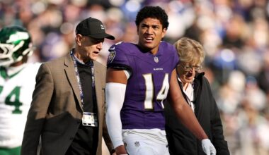 Ravens Week 13 injury report: Lamar Jackson, Kyle Hamilton miss first practice