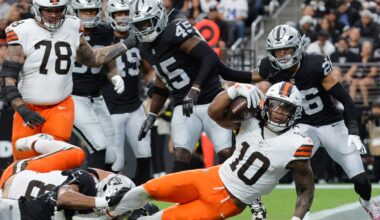 Las Vegas Raiders: Little to be thankful for, falling in NFL Power Rankings