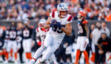 Patriots position grades from win over Bengals in NFL Week 12