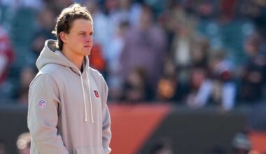 Joe Burrow confirms he's starting Thanksgiving night vs. Ravens