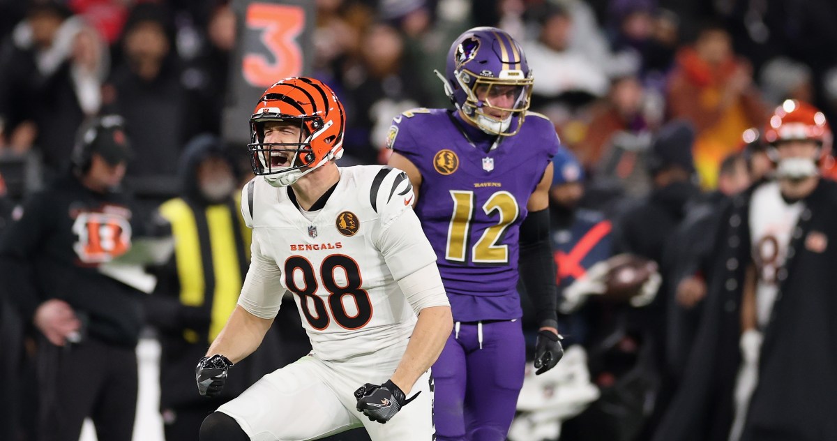 Bengals feast on Ravens’ turnovers in Thanksgiving upset in Baltimore