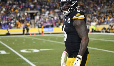 Pittsburgh Steelers LB Patrick Queen injured vs. Bills
