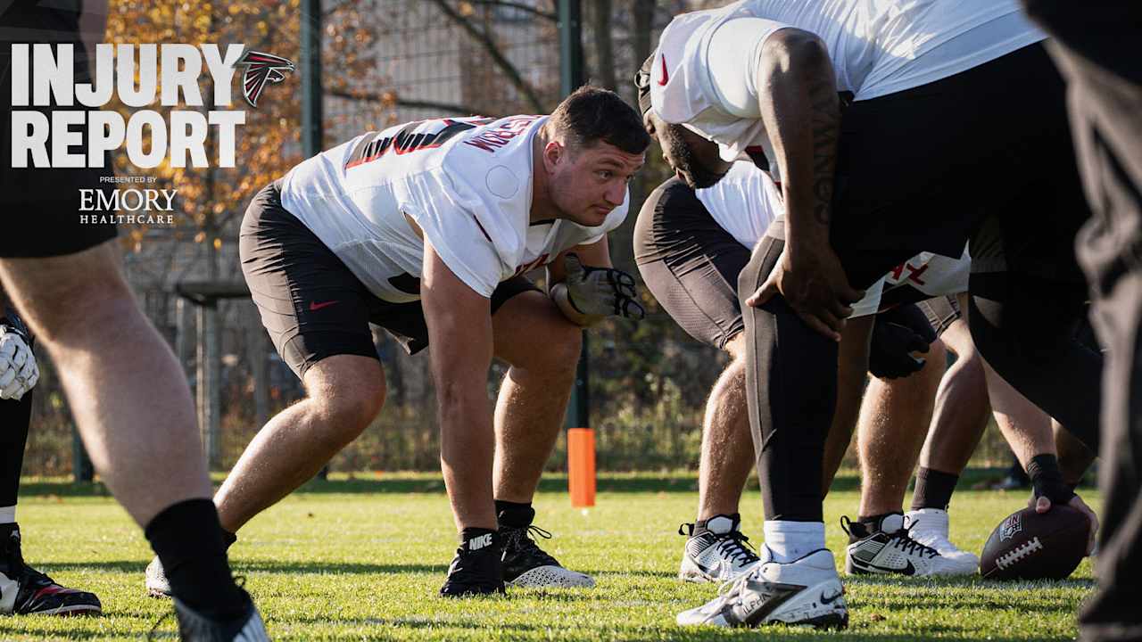 Falcons Injury Report vs. Colts
