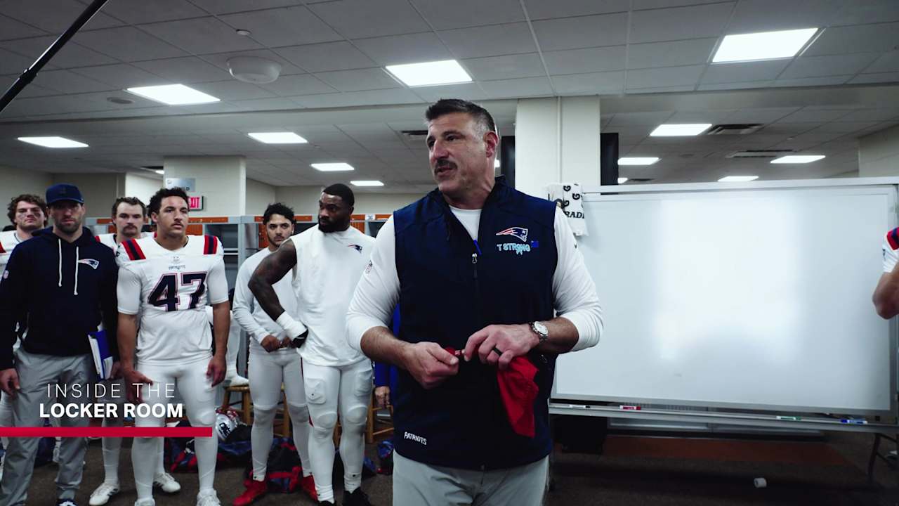 Inside the Locker Room After the Patriots Win Over the Bengals