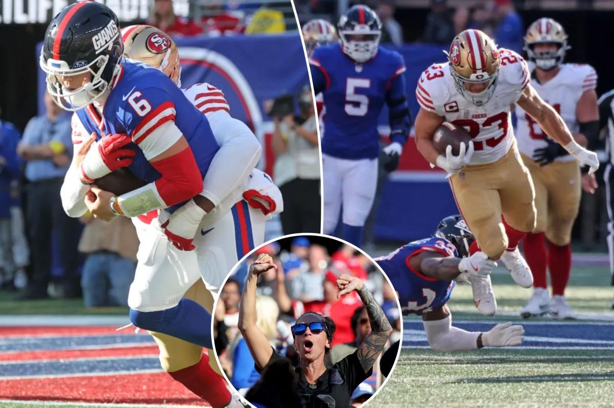 Giants drift further away from relevance with ugly loss to 49ers