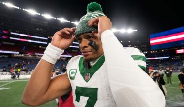 Jets don't want to put QB Justin Fields in 'harm's way' like he's a running back  