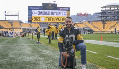 Steelers Fan of the Year Hayden Shock has an incredible story and passion
