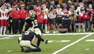 New Orleans Saints release kicker Blake Grupe, sign Cade York