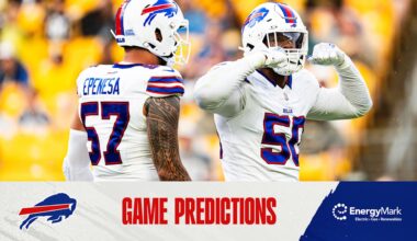 Buffalo Bills at Pittsburgh Steelers Game Predictions