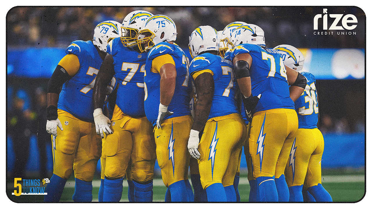 5 Things To Know About the Chargers Ahead of Week 13
