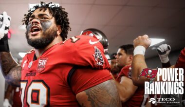 Bucs 2025 NFL Power Rankings Week 12