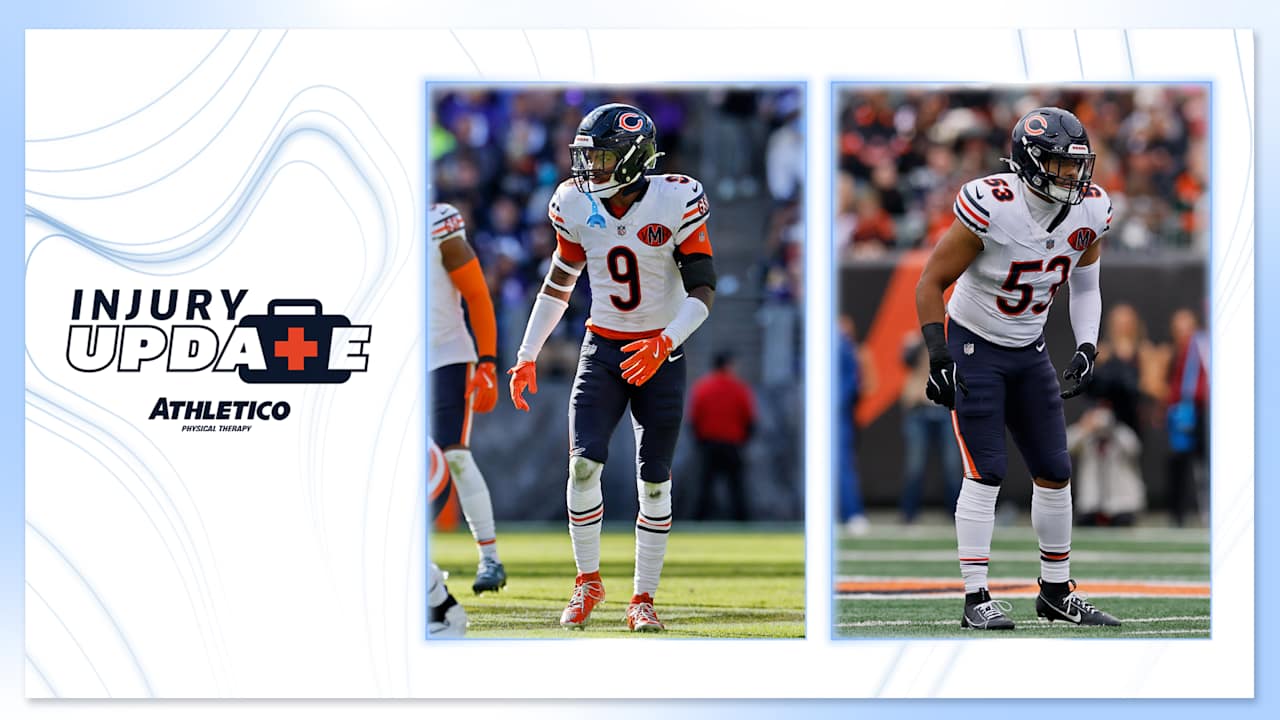 Jaquan Brisker questionable, T.J. Edwards out for Week 11 game vs. Vikings